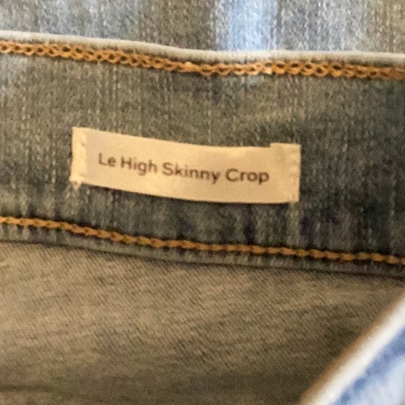 Frame Denim Light Wash, high rise Skinny cropped Jeans. Women’s size 28 - Picture 6 of 15